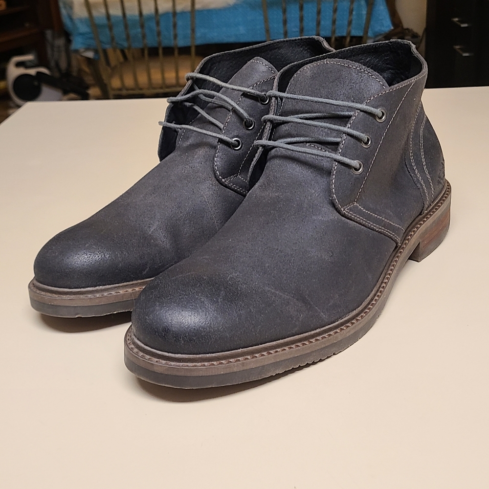 Quality Manufacturing Co Nubuck leather casual chukka boots size 12 - Picture 2 of 9